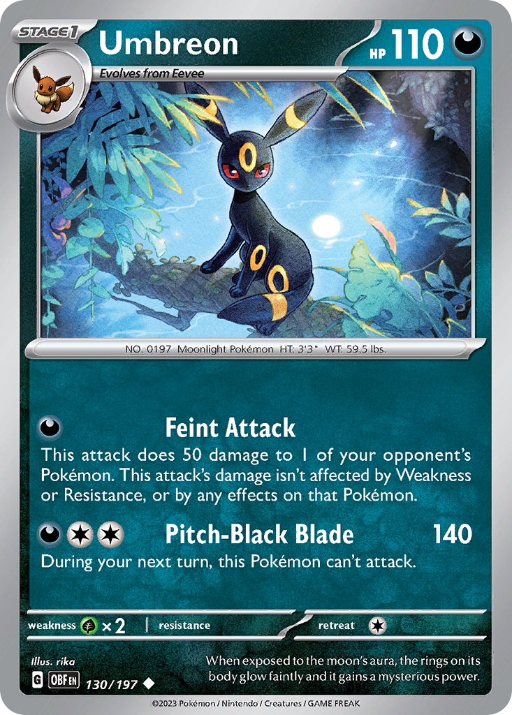 Umbreon (OBF) #130 [EN/N] s/o