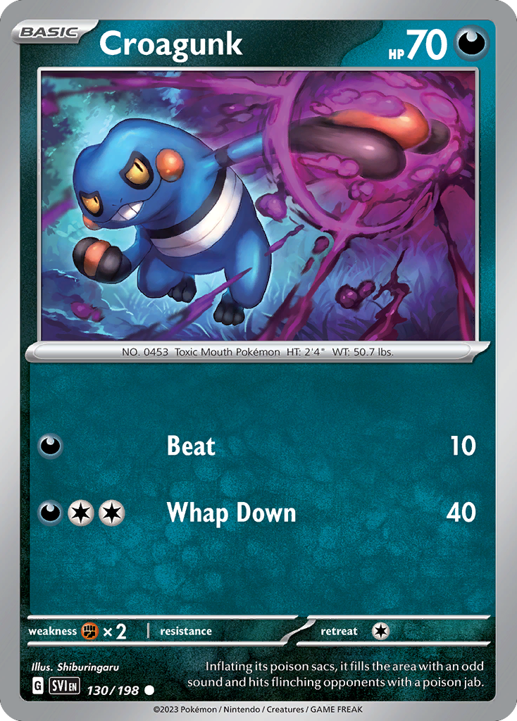 Croagunk (SVI) #130 [EN/N]