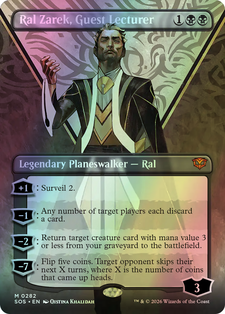Ral Zarek, Guest Lecturer (SOS) #282 [EN/F]