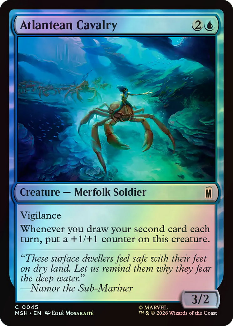 Atlantean Cavalry (MSH) #45 [EN/F]