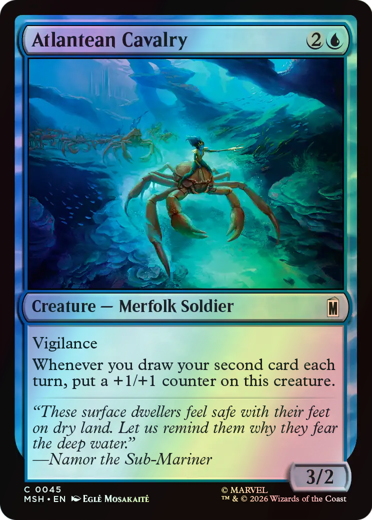 Atlantean Cavalry (MSH) #45 [EN/F]