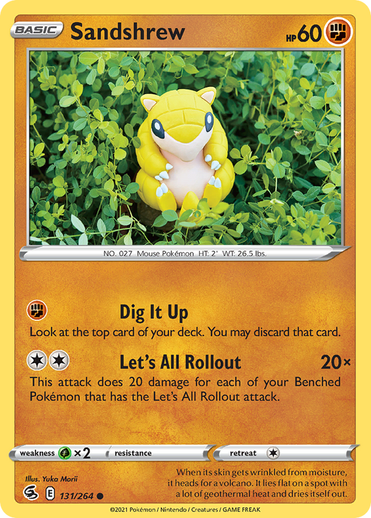 Sandshrew (FST) #131 [EN/N] s/o