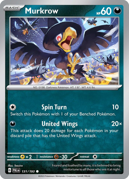 Murkrow (PAL) #131 [EN/N]