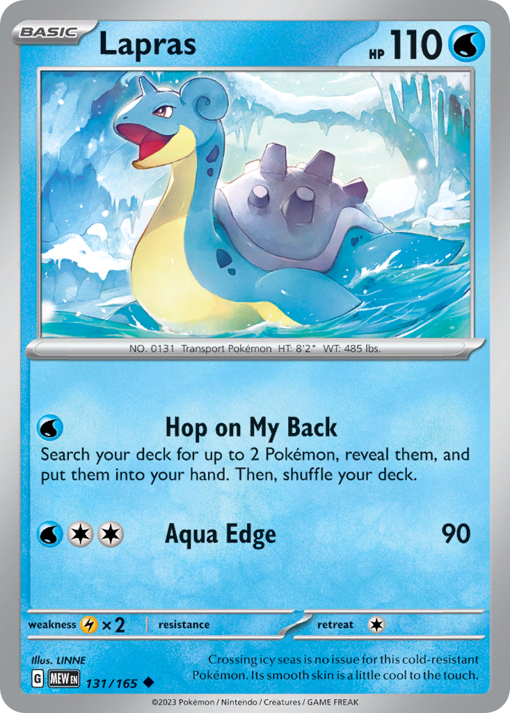 Lapras (MEW) #131 [EN/N]