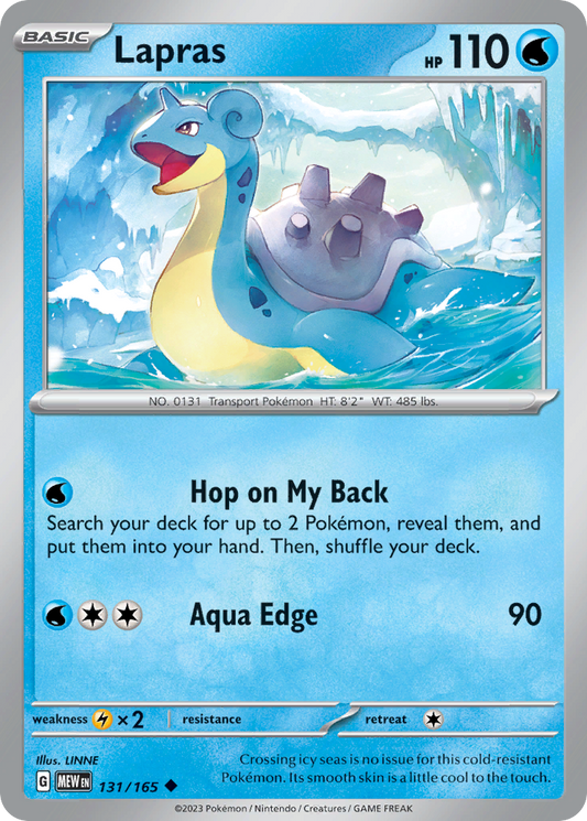 Lapras (MEW) #131 [EN/N]