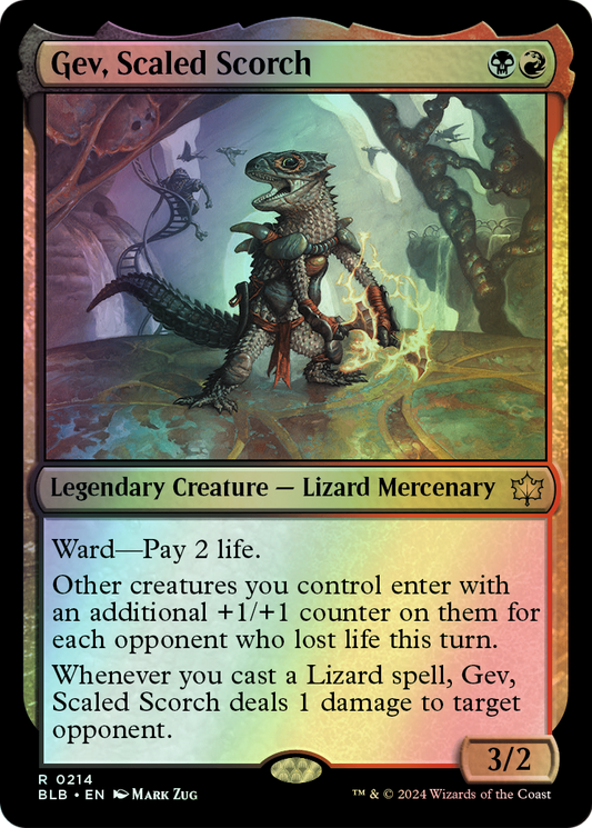 Gev, Scaled Scorch (BLB) #214 [EN/F]