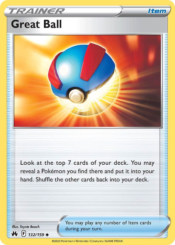 Great Ball (CRZ) #132 [EN/N] s/o