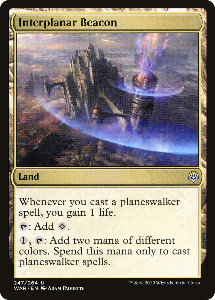 Interplanar Beacon (WAR) #247 [EN/N]