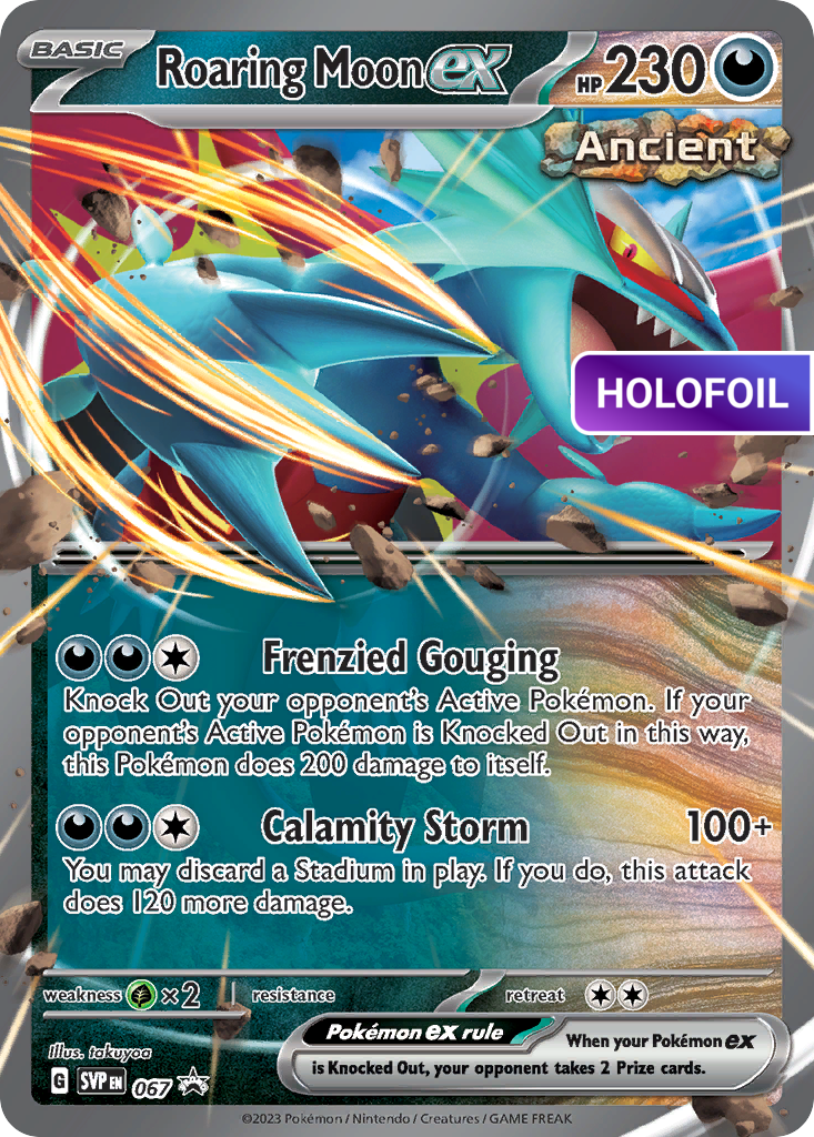 Roaring Moon ex (PR-SV) #67 [EN/H]