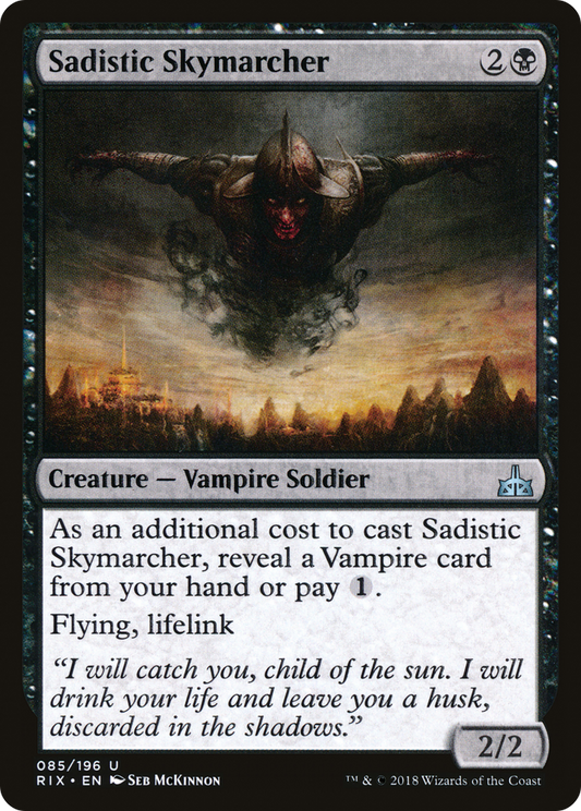 Sadistic Skymarcher (RIX) #85 [EN/N]