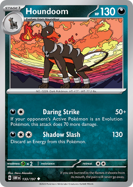 Houndoom (OBF) #133 [EN/N]