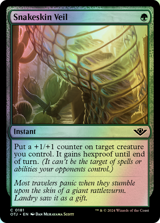Snakeskin Veil (OTJ) #181 [EN/F] s/o