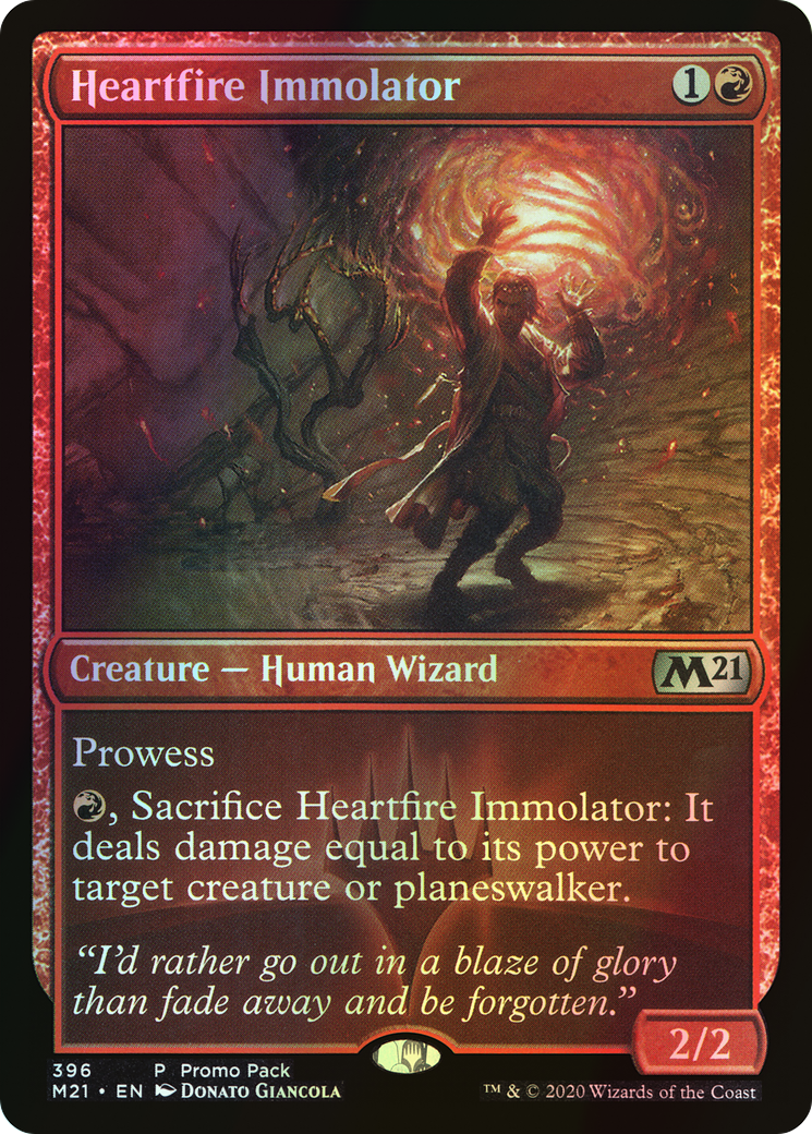 Heartfire Immolator (M21) #396 [EN/F]