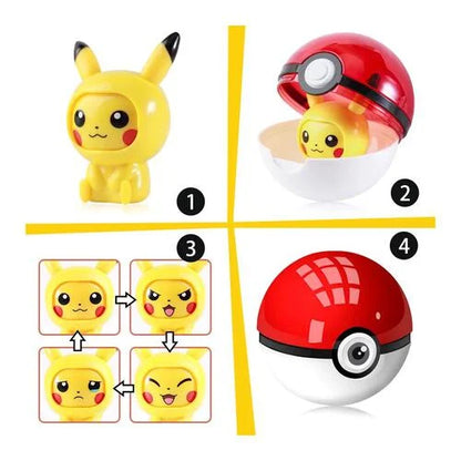 Pokemon Face Off Figures - Pikachu