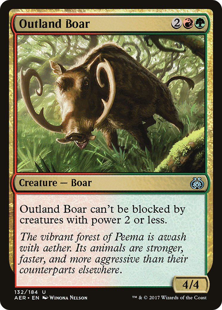 Outland Boar (AER) #132 [EN/N]