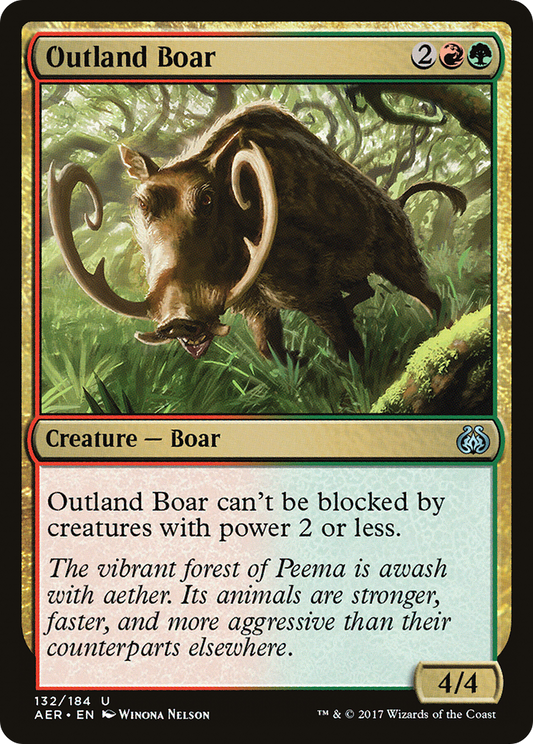 Outland Boar (AER) #132 [EN/N]