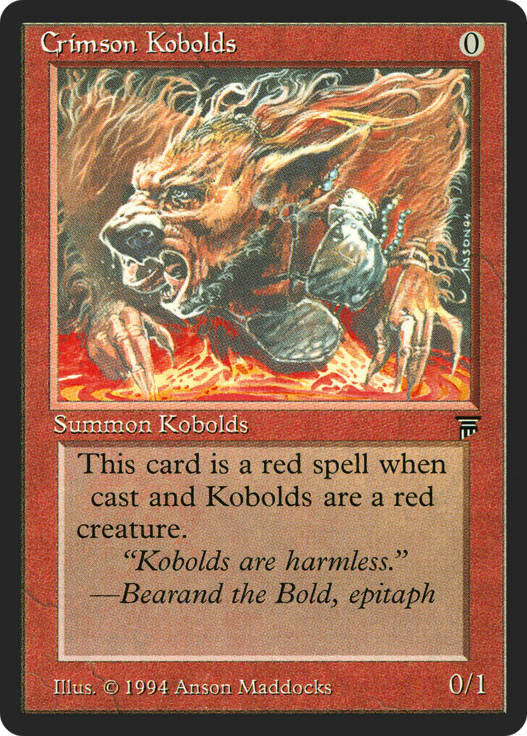 Crimson Kobolds (LEG) #139 [EN/N]