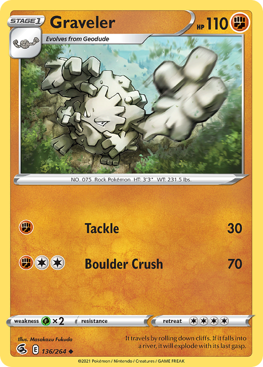 Graveler (FST) #136 [EN/N] s/o