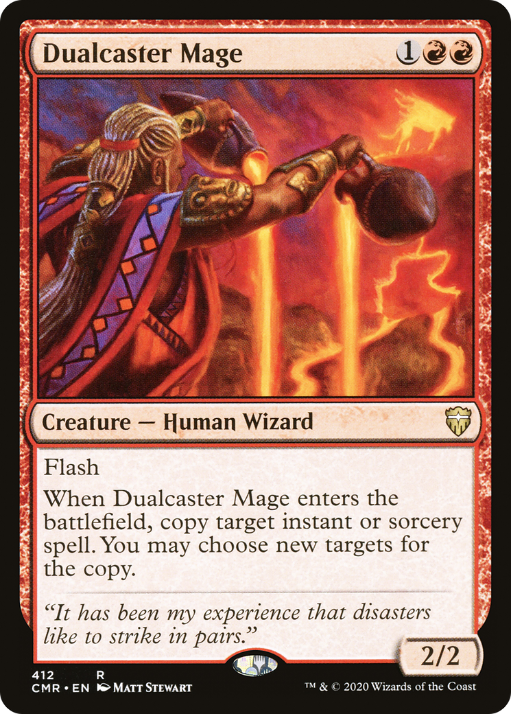 Dualcaster Mage (CMR) #412 [EN/N]