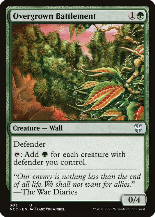 Overgrown Battlement (NCC) #303 [EN/N]