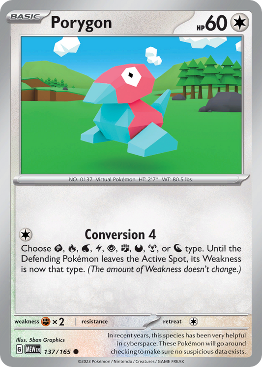 Porygon (MEW) #137 [EN/N]