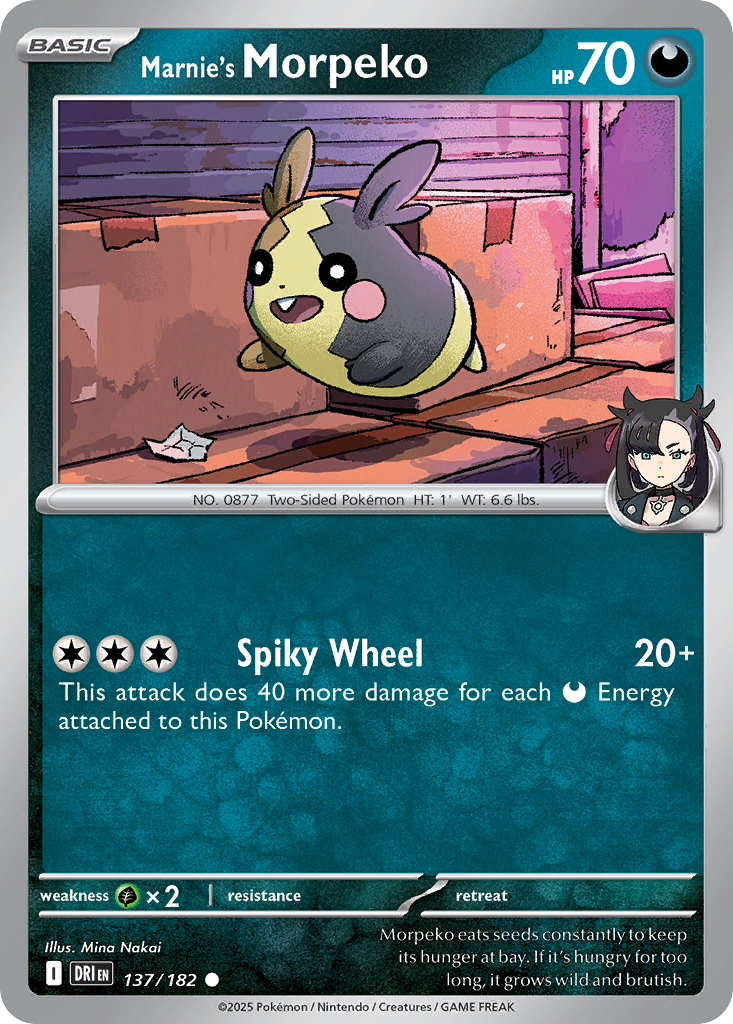 Marnie's Morpeko (DRI) #137 [EN/N] s/o