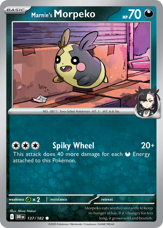 Marnie's Morpeko (DRI) #137 [EN/N] s/o