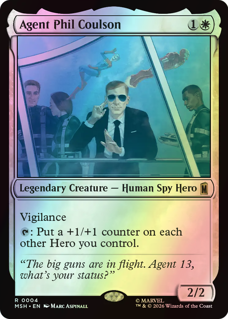 Agent Phil Coulson (MSH) #4 [EN/F] s/o