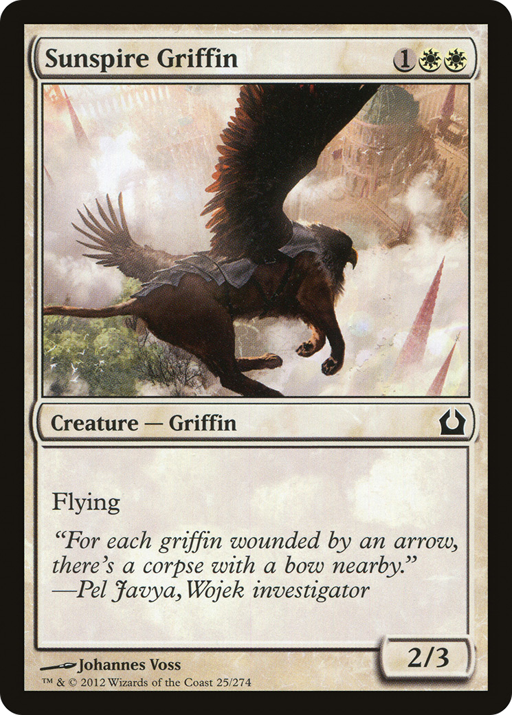Sunspire Griffin (RTR) #25 [EN/N]