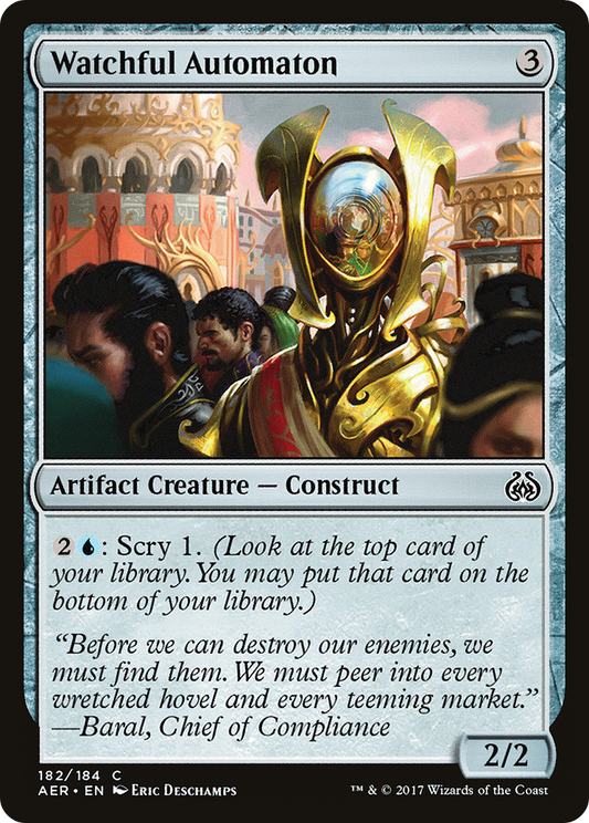 Watchful Automaton (AER) #182 [EN/N]