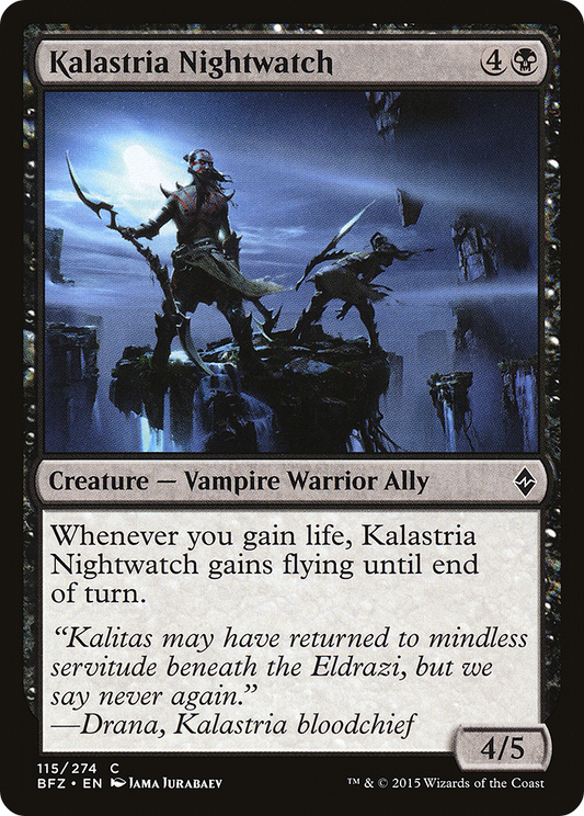 Kalastria Nightwatch (BFZ) #115 [EN/N]