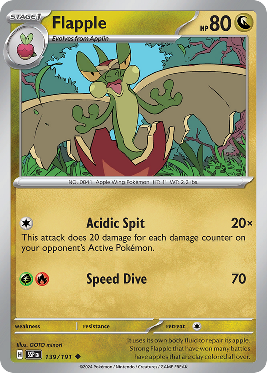 Flapple - 139/191 (SSP) #139 [EN/N]