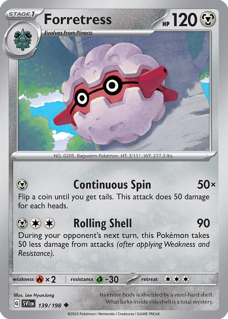 Forretress (SVI) #139 [EN/N]
