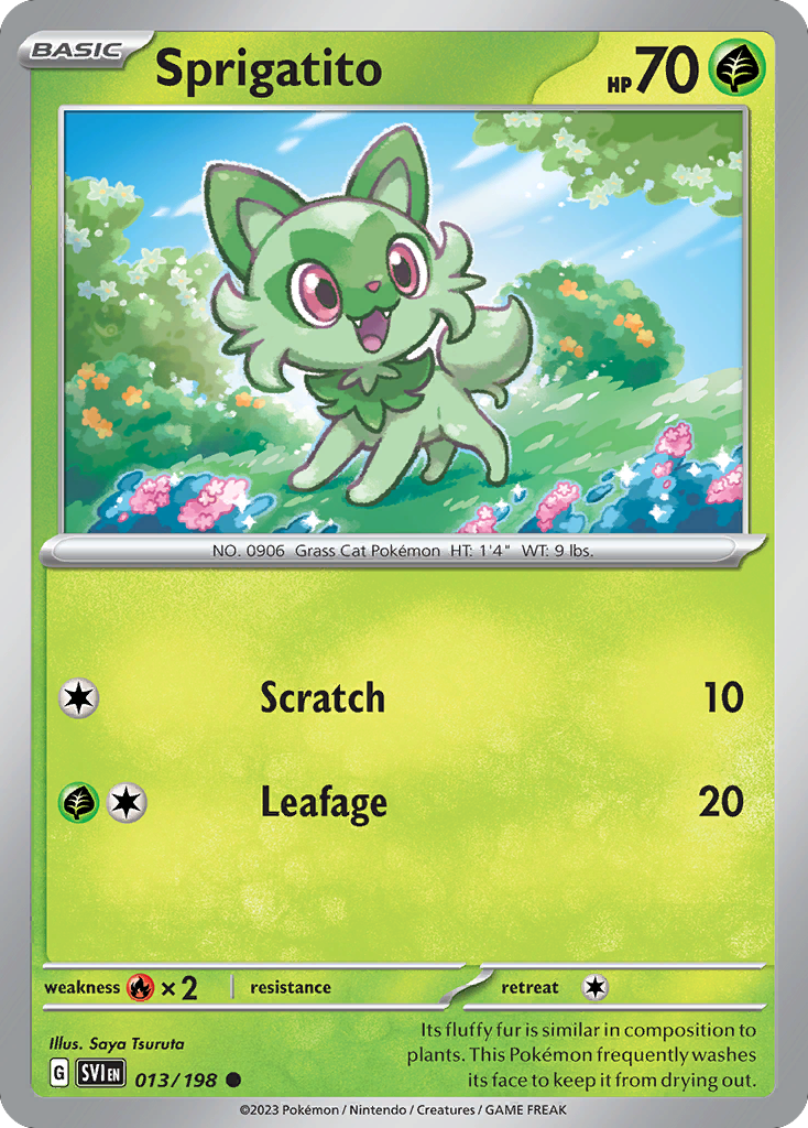 Sprigatito (SVI) #013 [EN/N] s/o
