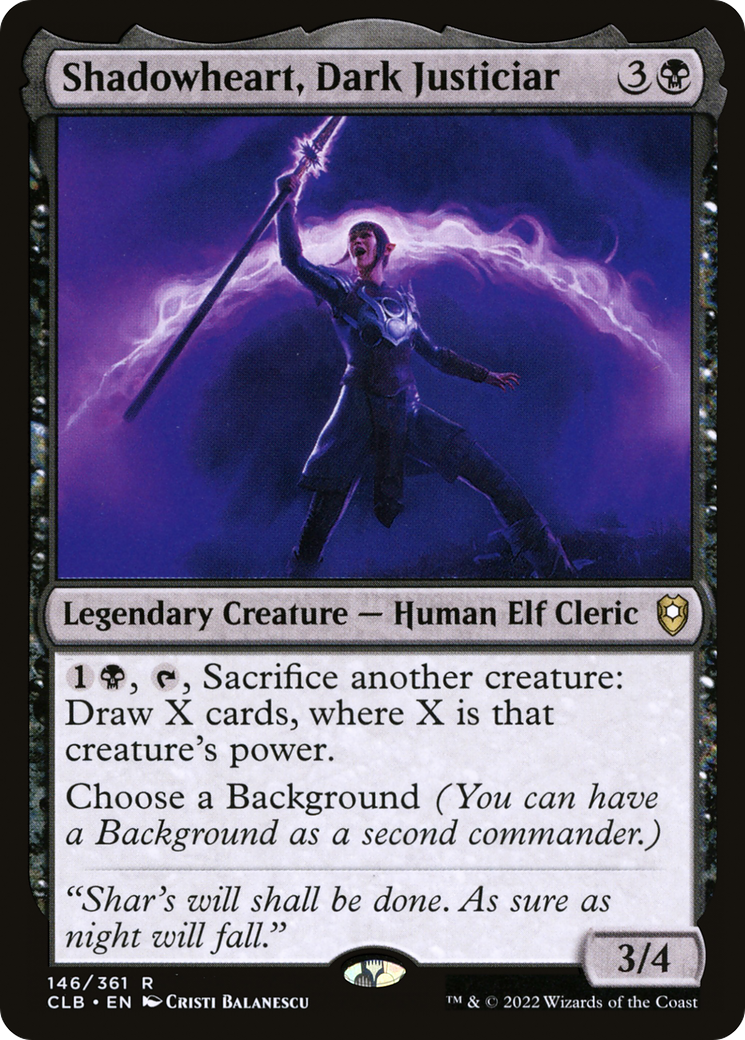 Shadowheart, Dark Justiciar (CLB) #146 [EN/N]