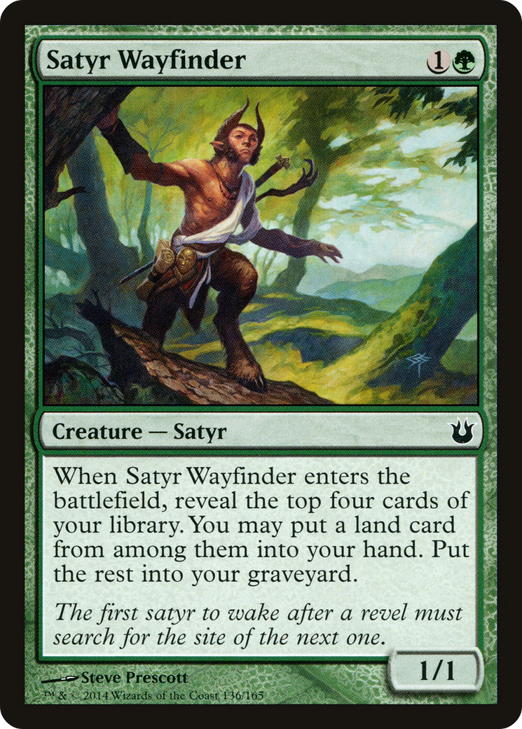 Satyr Wayfinder (BNG) #136 [EN/N]