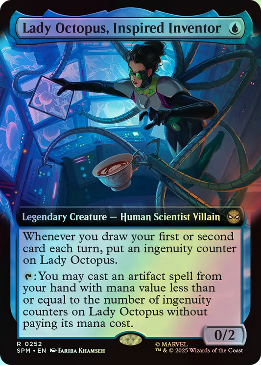 Lady Octopus, Inspired Inventor (SPM) #252 [EN/F] s/o