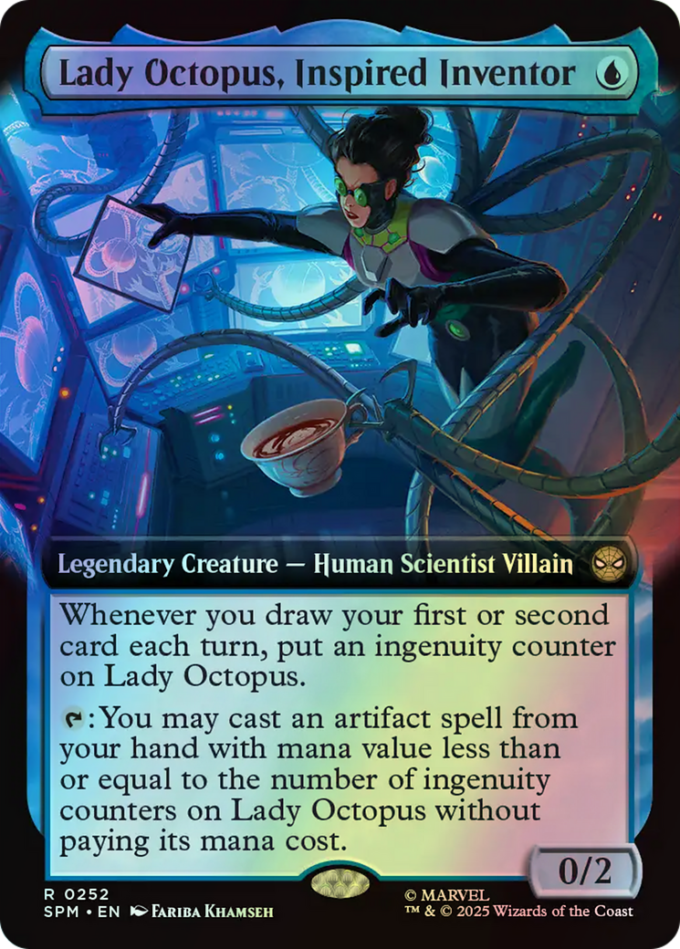 Lady Octopus, Inspired Inventor (SPM) #252 [EN/F] s/o