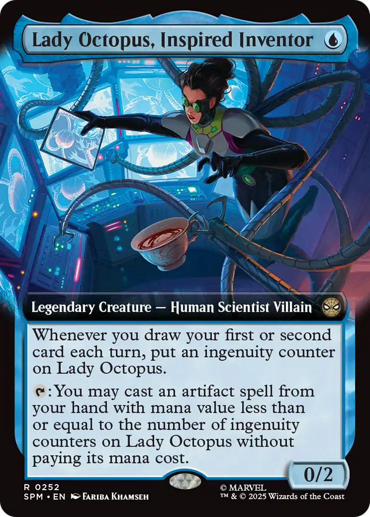 Lady Octopus, Inspired Inventor (SPM) #252 [EN/N] s/o
