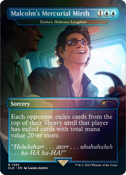 Secret Lair Drop: Secret Lair x Jurassic World: Ian Malcolm - Traditional Foil Edition