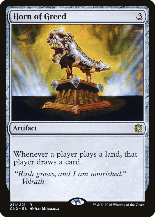 Horn of Greed (CN2) #211 [EN/N] s/o