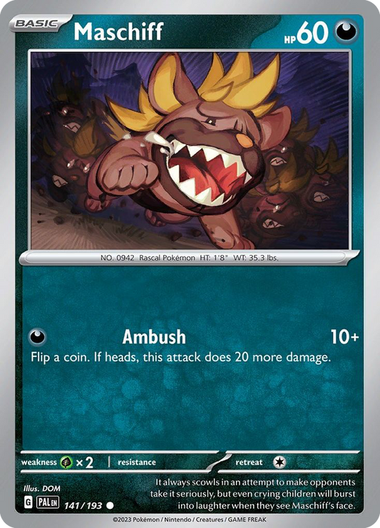 Maschiff - 141/193 (PAL) #141 [EN/N]