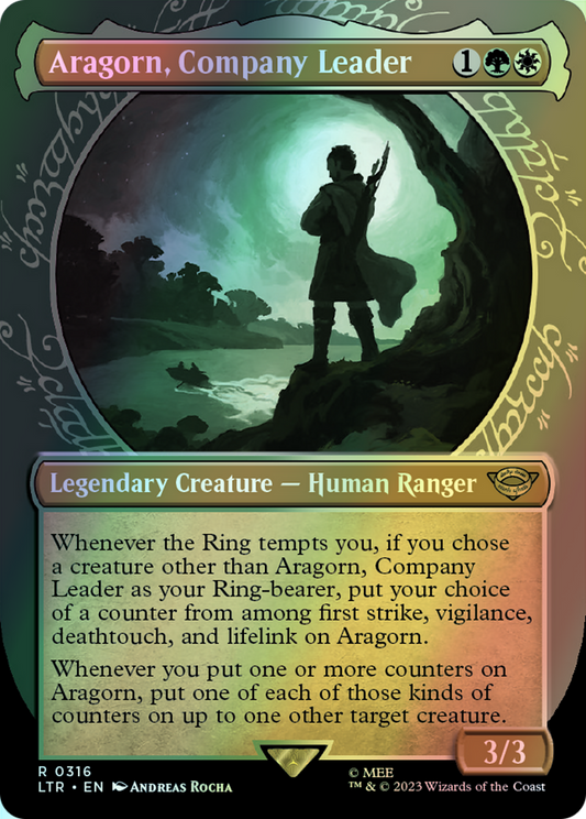 Aragorn, Company Leader (LTR) #316 [EN/F] s/o