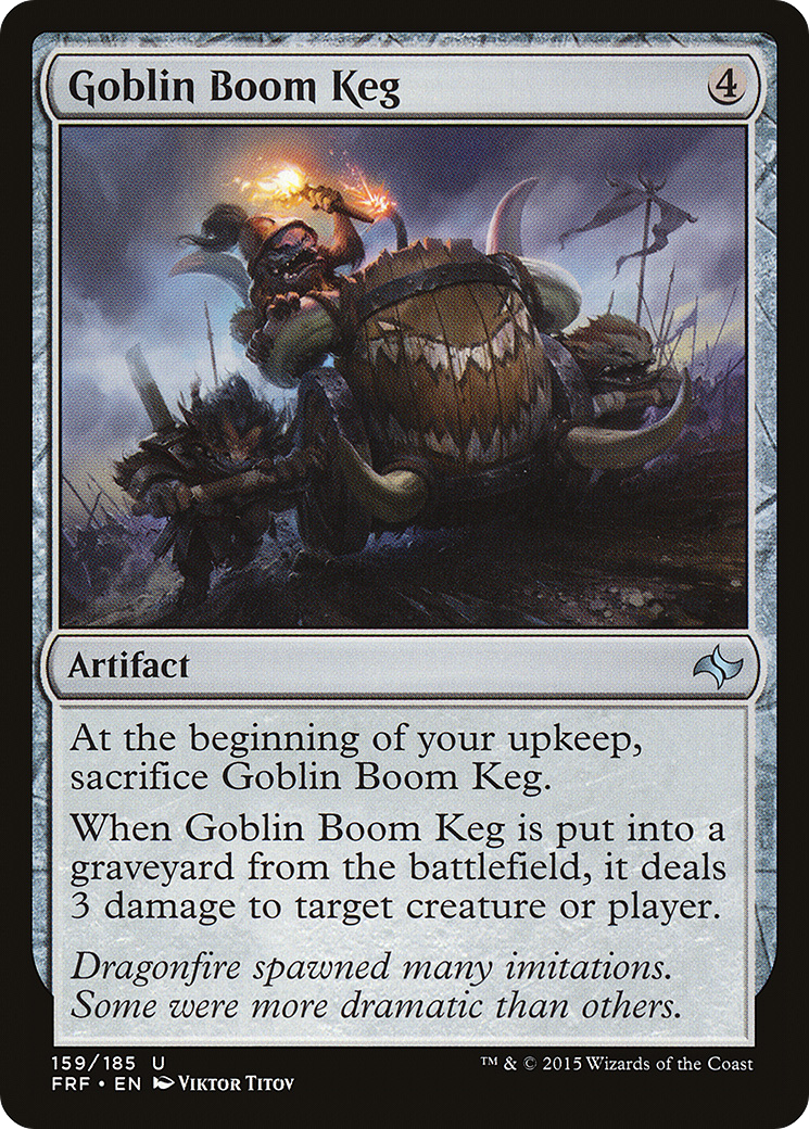 Goblin Boom Keg (FRF) #159 [EN/N]