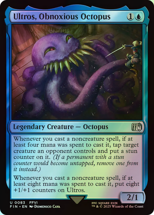 Ultros, Obnoxious Octopus (FIN) #83 [EN/F] s/o