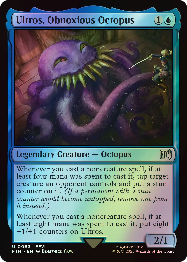 Ultros, Obnoxious Octopus (FIN) #83 [EN/F] s/o