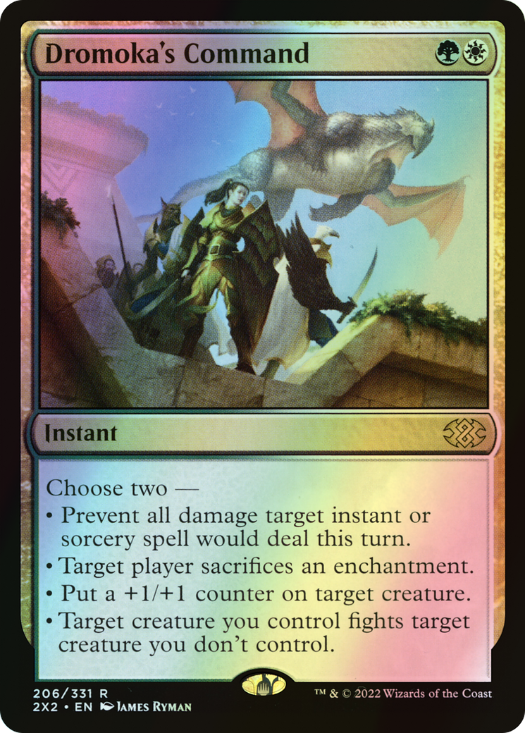 Dromoka's Command (2X2) #206 [EN/F]