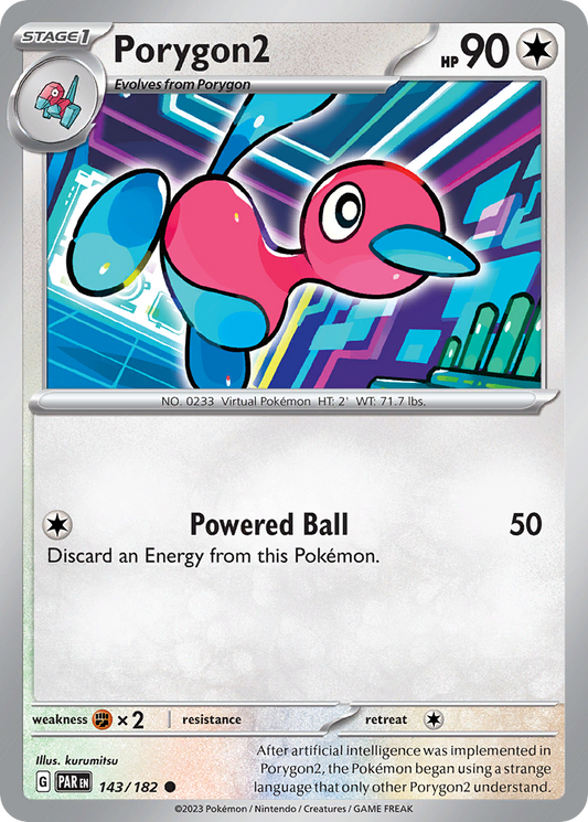 Porygon2 (PAR) #143 [EN/N]