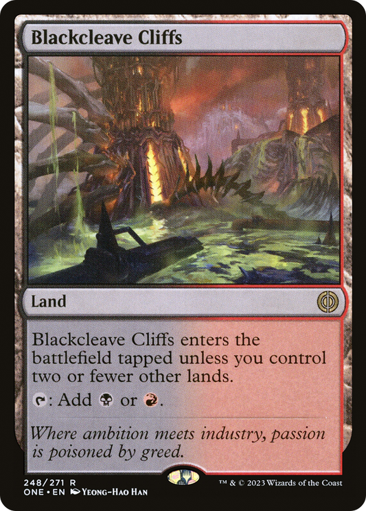 Blackcleave Cliffs (ONE) #248 [EN/N] s/o