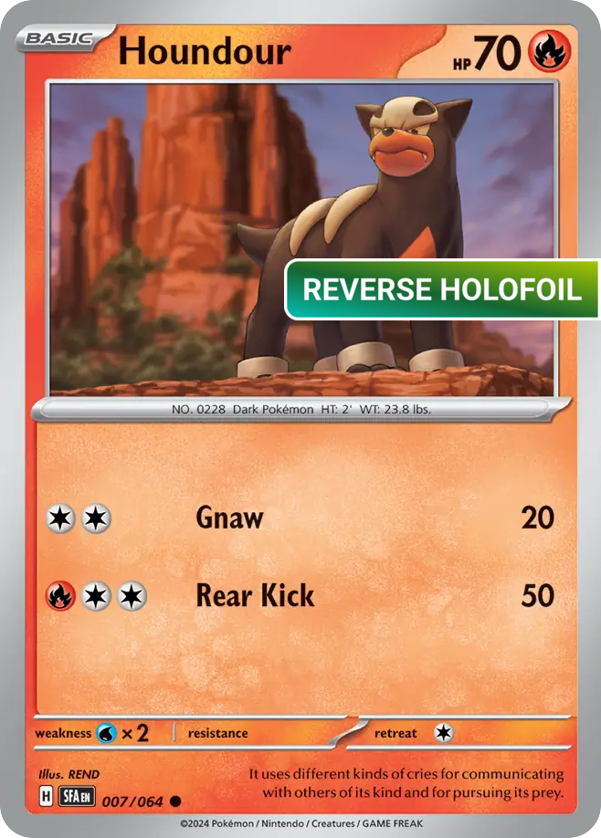 Houndour (SFA) #7 [EN/R]
